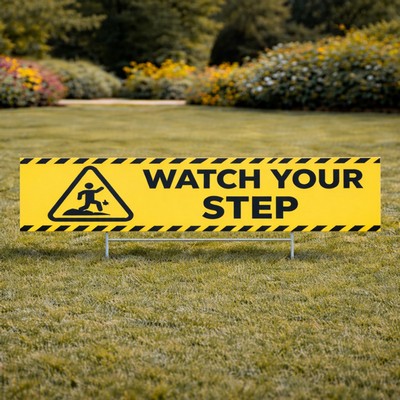 Custom 6" X 24" Yard Signs